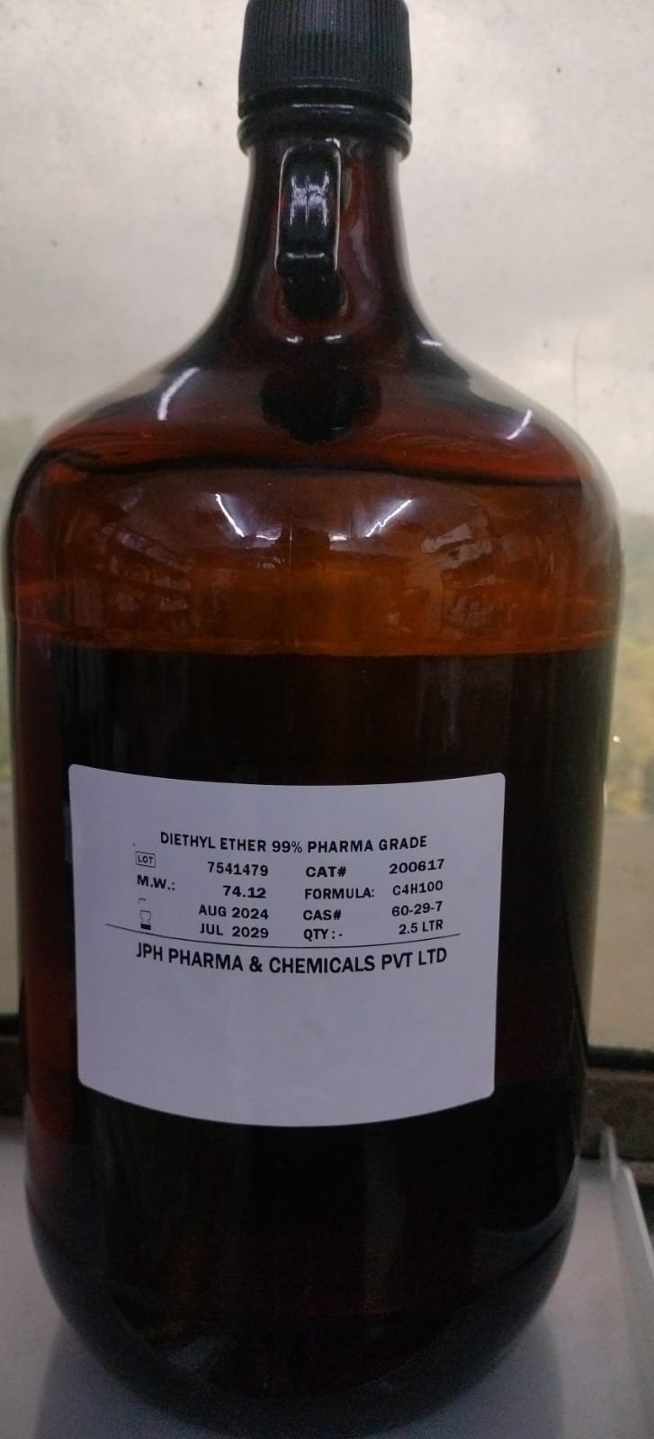 Diethyl Ether — JPM Pharma Mumbai
